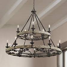 Wrought Iron Entryway Chandeliers Lamps Plus