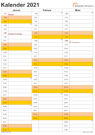 Kalender 2021 pdf din a4 zum ausdrucken : Kalender 2021 Zum Ausdrucken Kostenlos