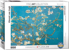 The 1000 piece star wars ™ fine art collection puzzle series is crafted for the star wars ™ fan. Almond Branches In Bloom San Remy Detail Jigsaw Puzzle By Vincent Van Gogh At Eurographics