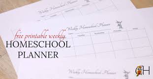 And of course the planner printables ( get 10 pages free below) easily, print out the planner and place the pages into a binder. Free Printable Weekly Homeschool Planner Classically Homeschooling