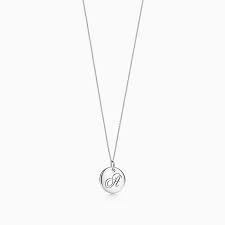 Tiffany & Co. Initial Necklace