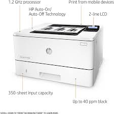 تنزيل مجانا hp laserjet pro 400 لجميع انظمة التشغيل لوندوز 8, وندوز 7 و ماكنتوس.تمتع بسرعات طباعة سرعة الطباعة بالأسود حتى 33 صفحة في الدقيقة. Amazon Com Hp Laserjet Pro M402n Laser Printer With Built In Ethernet Amazon Dash Replenishment Ready C5f93a Office Products