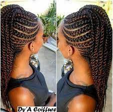 The name already describes this hairstyle but it is distinctive from most short hair cornrow. Image Result For African American Cornrows Styles With Short Hair Natural Hair Styles Braided Hairstyles Hair Styles