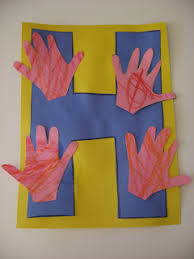 This is the perfect kindergarten craft using hands on activities to teach letters. Letter Of The Week H No Time For Flash Cards