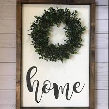 Adorable 8 Faux Boxwood Wreath Perfect For Hanging On Kitchen Cabinets Inside Windows In Picture Fra Boxwood Wreath Decor Picture Frame Decor Door Signs Diy