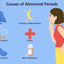 How to make your period end sooner naturally? Possible Causes Of Abnormal Periods