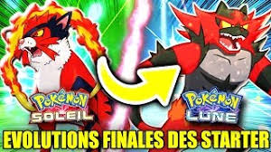 Augmente la puissance des capacités de type feu du pokémon quand ses pv. 2 Evolutions Finales Pour Les Starter De Pokemon Soleil Et Lune Youtube