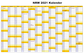 Kalender sind sehr nützlich für alle, die über die bevorstehenden ereignisse auf dem laufenden sein möchten. Feiertagen 2021 Nrw Kalender Druckbarer 2021 Kalender