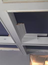 Coffered Ceiling Step By Step Home Ceiling Home Remodeling Home