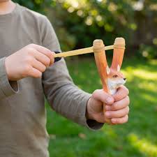 Wooden Animal Slingshot | Montessori Toy | Bamboo Switch®