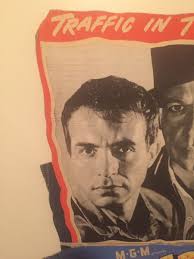 Original ** 1949 BORDER INCIDENT Movie Standee RICARDO MONTALBAN GEORGE  MURPHY