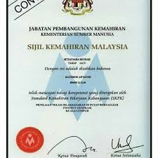 Kesinambungan pensijilan professional suruhanjaya tenaga. Skm Sijil Kemahiran Pn Sha Perunding Pendidikan Facebook