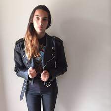 Vintage 80s 90s Cropped Contempo Leather Biker Jacket Etsy Biker Jacket Leather Biker Jacket Jackets