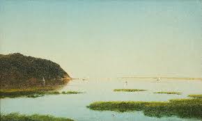 Church combines the settled (the house in the distance) with the wild, with emphasis shifting toward the wilderness. Art Reflects Nature As Nature Reflects God The Beautiful Reflections In Twilight In The Wilderness 1860 By Frederic Edwin Church The Sch Blog