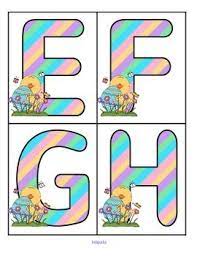 The english alphabet consists of 26 letters. Easter Large Alphabet Letters Make Activities And Room D Lettering Alphabet Printable Alphabet Letters Alphabet Letter Templates