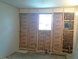 You can glue drywall sheets to a concrete block wall. How Do I Drywall Over A Partial Cement Wall Home Improvement Stack Exchange