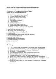 Franzosisch A1 Kommunikation Im Alltag Fragen Mit Losung Unterrichtsmaterial Im Fach Franzosisch In 2020 Franzosisch Lernen Fur Kinder Franzosischunterricht Franzosisch Lernen