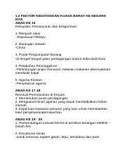 Bab 5 pentadbiran barat di sarawak sabah james brooke pengiran sejarah tingkatan 3. Faktor Kedatangan Kuasa Barat Docx 1 2 Faktor Kedatangan Kuasa Barat Ke Negara Kita Abad Ke 16 Kekayaan Kemasyuran Dan Keagamaan 1 Rempah Course Hero