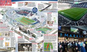 In 2017 the club made the decision to demolish white hart lane in order to build a new stadium on top of it, which opened in 2019 under the imaginative name of tottenham hotspur stadium. Inside Tottenham S Brand New 1billion State Of The Art Stadium Daily Mail Online