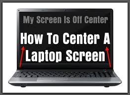 Therefore, if you live in a country that uses the metric system you will need to convert the you will need to measure your laptop screen diagonally, so you will need to choose a starting point. How To Center A Laptop Screen Fix Off Center Screen