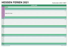 Ferien 2021 aktuelle schulferien und termine im überblick schulferien im jahr 2021 informationen, zeiträume und ferienkalender für alle bundesländer. Excel Kalender 2021 Kostenlos