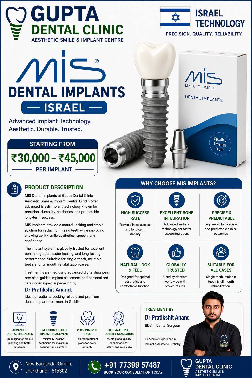 MIS Dental Implants in Giridih product image