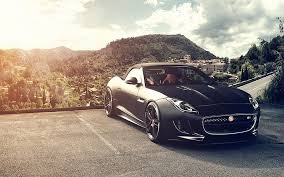 If you're looking for the best jaguar logo wallpapers then wallpapertag is the place to be. Hd Wallpaper Jaguar F Type V8 S Black Car Front View Wallpaper Flare