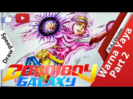 The boboiboy series was released simultaneously in two languages malay version and english version for the global market respectively. Bagaimana Melukis Mewarna Yaya Boboiboy Part 2 Speed Draw Youtube