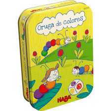 Es a partir de 6 años y si tienen hermanos más pequeños no podríais jugar todos juntos, pero la ventaja es que os serviría para muchos años. Juego Orugas De Colores Haba Juguetes Para Ninos