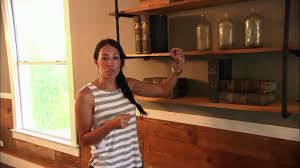 The gaines duo will freshen up the parts of the border that currently have fencing with attractive weathered shiplap in addition to installing the distressed at publishing time, trump had fired chip and joanna after they had decided they wanted the southern border to have an open concept feel. Industrial Book Shelf Fixer Upper Hgtv Asia Youtube