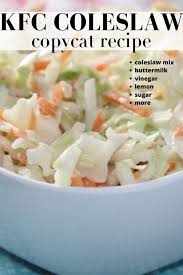 Kfc Coleslaw Recipe Coleslaw Recipe Kfc Coleslaw Kfc Coleslaw Recipe