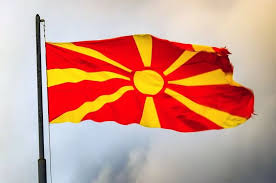 De vlag van macedonië is gemaakt van drie draads geweven vlaggendoek, de hoogste kwaliteit doeksoort dat in. Pjonisrvh 9zam