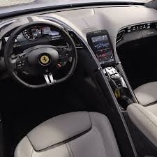 Ferrari On Instagram The Ferrariroma S Interior Celebrates The Evolution Of The Dual Cockpit While Maintaining Classic Ferrari New Car Wallpaper New Cars
