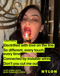 You might know her as a brat, but @charli_xcx will always be a romantic.  Charli's softer side often gets eclipsed by her party-girl persona, so to  set the record straight, we've put