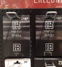 Jetzt wird genuss verschenken noch einfacher! Dazn Abo Geschenkkarten Gutscheinkarte Im Einzelhandel Erhaltlich