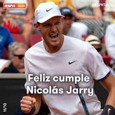Nicolas jarry claims his third atp challenger tour title of the year, prevailing on home soil. Espn Tenis Feliz Cumple Nicolas Jarry El Tenista Facebook