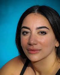 Fadwa Abed in a casual look in her latest photoshoot