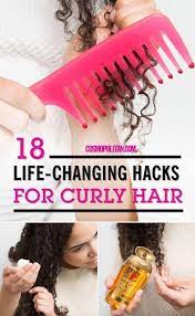 Life Changing Hair Hacks Life Changing Hair Curly Hair Styles Curly Hair Styles Easy