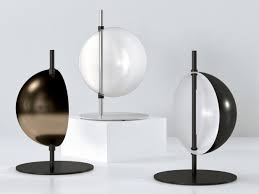 Superluna è una lampada da terra ideata da victor vasilev per oluce, realizzata in superluna è una collezione di lampade comprendenti lampade da tavolo da parete e da. Superluna Table Lamp 3d Model Oluce Italy