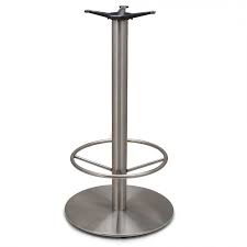 Compare kitchen & dining products. Our Jss22 Stainless Steel Table Base At Bar Height With Welded Footring Perfect Outdoor Bar Tables Stainless Steel Bar Steel Table Base Stainless Steel Table
