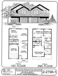 Wondering the look of two story duplex. 2 Story Duplex Plans With Garage Amazing World