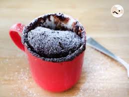 Mug Cake De Nutella Bizcocho En Taza Preparacion Paso 5 Bizcocho En Taza Nutella Recetas Nutella