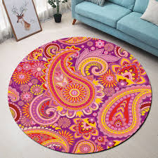 Decorate your home with these 40 easy diy rugs complete with step by step instructions for creative room decor and inexpensive decorating ideas. Area Rugs Carpet Colorful Cartoon Paisley Mandala Pattern Decor Area Rug Living Room Mat Sisal Seagrass Area Rugs