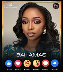 Miss Bahamas Blast From the Past.