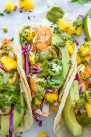 Cover and chill 20 minutes or up to 1 hour. Grilled Fish Tacos With Mango Salsa L Joyful Healthy Eats