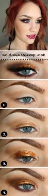 Women having dark hair with medium skin tone should try out wine and blue based finding the appropriate makeup for your hair colour can seem complicated but it all comes down to what you think looks best on you. 35 Wedding Makeup For Blue Eyes The Goddess