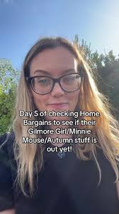 Minnie Mouse Autumn Decor Found at Home Bargains