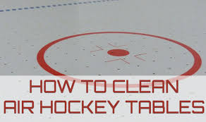 How To Clean Your Air Hockey Table In 7 Simple Steps Air Hockey Table Air Hockey How Do You Clean