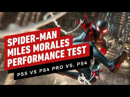 Miles morales ps5 upgrade works across generations. Spider Man Miles Morales Performance Review Ps5 Vs Ps4 Pro Vs Ps4 Youtube
