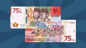 Selain itu, ini juga sebagai wujud dalam mensyukuri anugerah kemerdekaan dan pencapaian hasil pembangunan indonesia selama 75. Uang Baru Rp 75 000 Dijual Rp 50 Juta Ini Kata Bukalapak